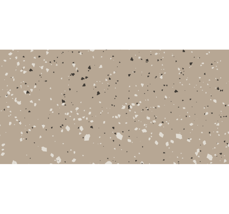 Estore de rolo bege com textura de terrazzo bege - TenStickers