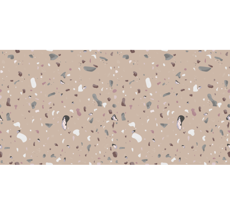 Estore de rolo bege terrazzo bege - TenStickers
