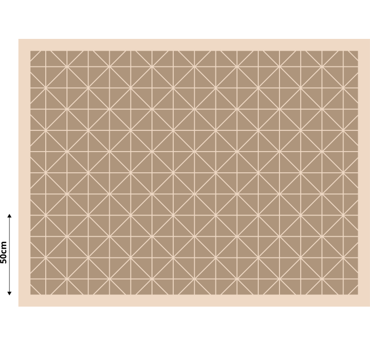 Estore de rolo bege azulejo estampado bege - TenStickers