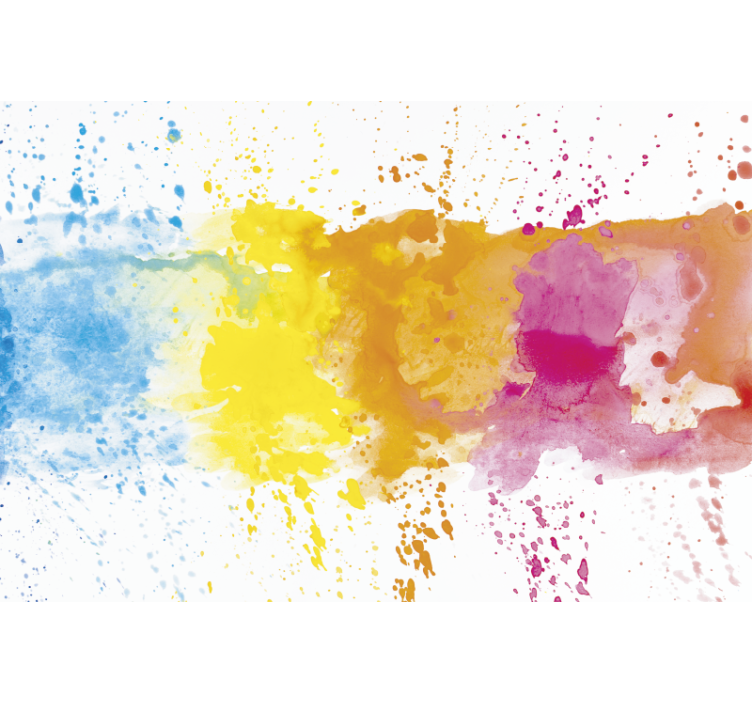 Estore de rolo quarto superfície colorida salpicada - TenStickers