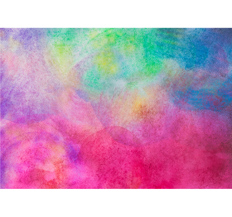 Estore de rolo quarto cores artísticas - TenStickers