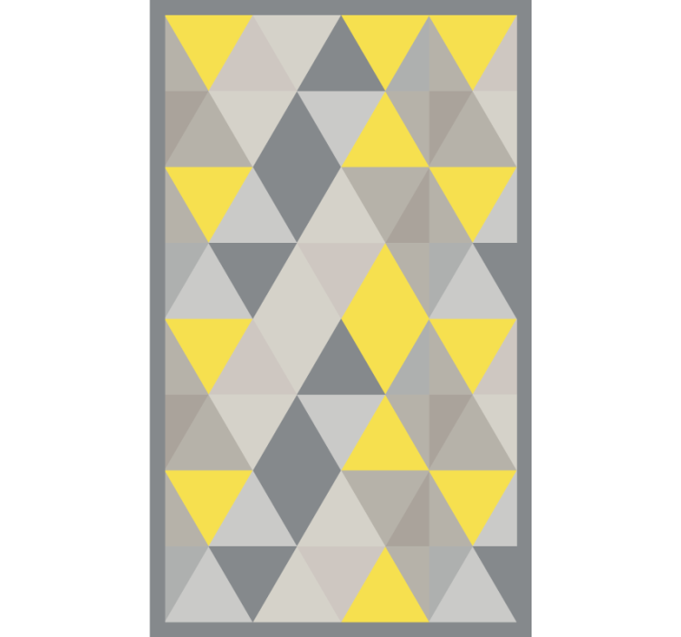 Estore de rolo quarto triângulos pantone - TenStickers