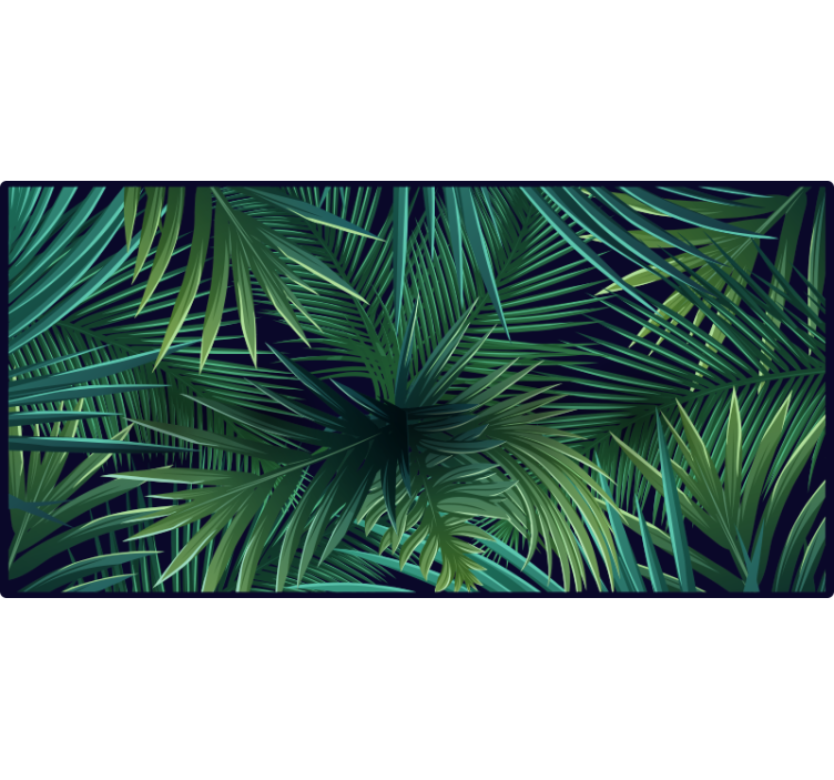 Estore de rolo quarto folhas de monstera intensas - TenStickers