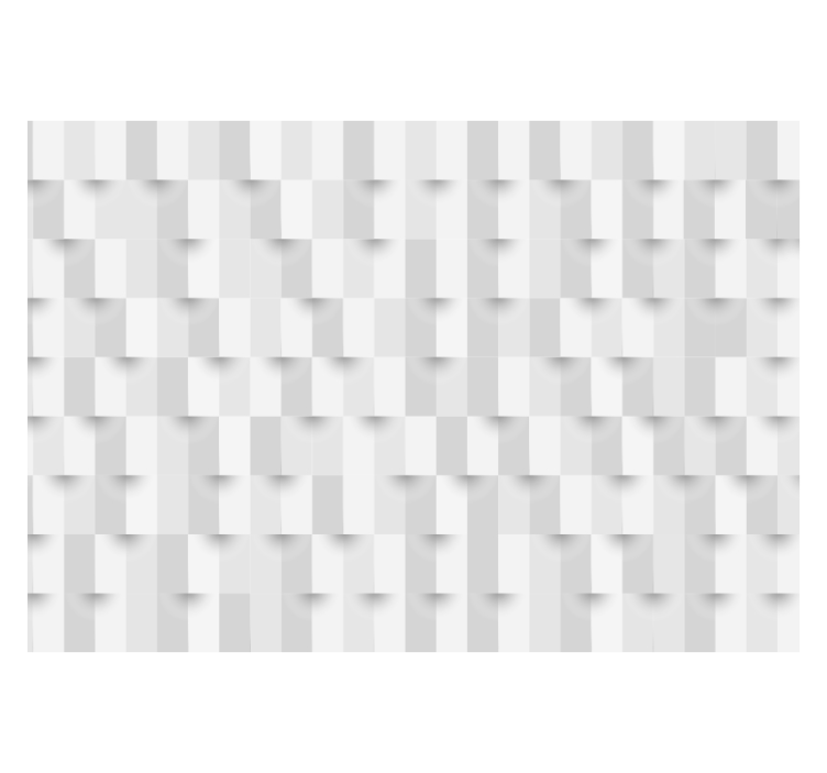 Estore de rolo branco quebra-cabeça geométrico - TenStickers
