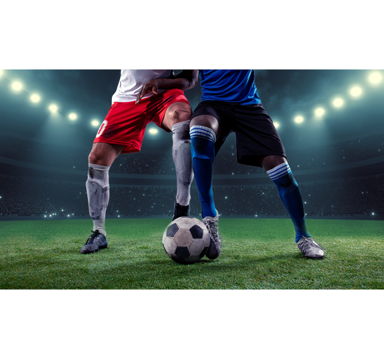 Bola no estádio futebol cego - TenStickers