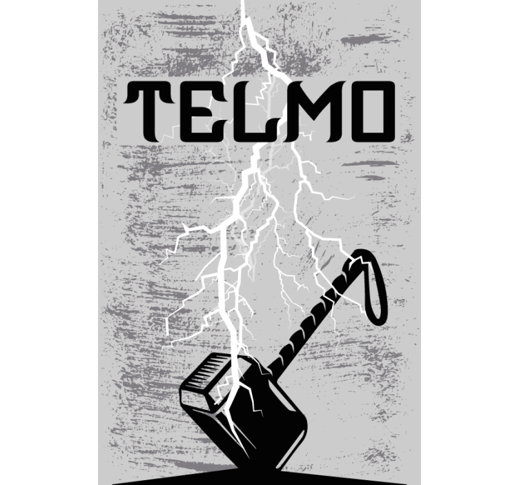 Herói da cortina de rolo geek - TenStickers