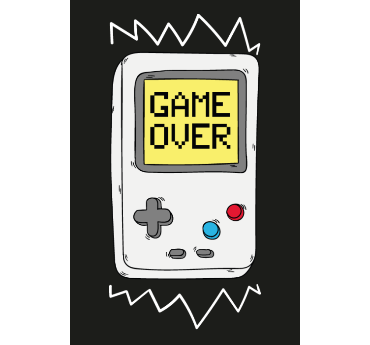 Cortina de rolo geek console retro - TenStickers