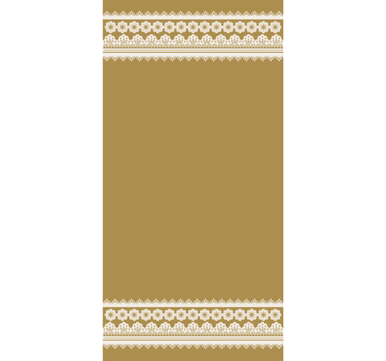 Estore de rolo elegantes faixa de padrão de renda - TenStickers