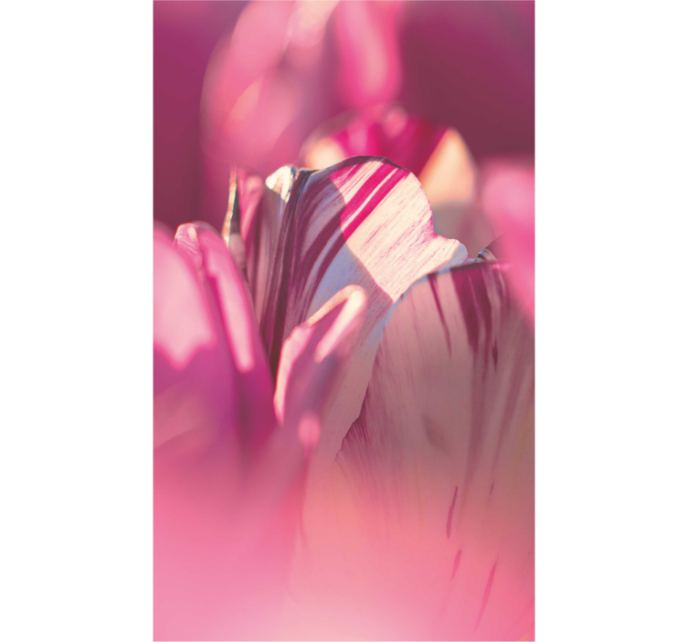 Estore de rolo cor lisa essência floral abstrata - TenStickers