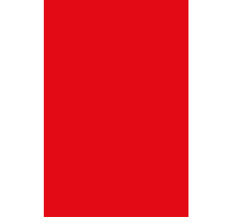 Estor blackout bloco vermelho vibrante - TenStickers