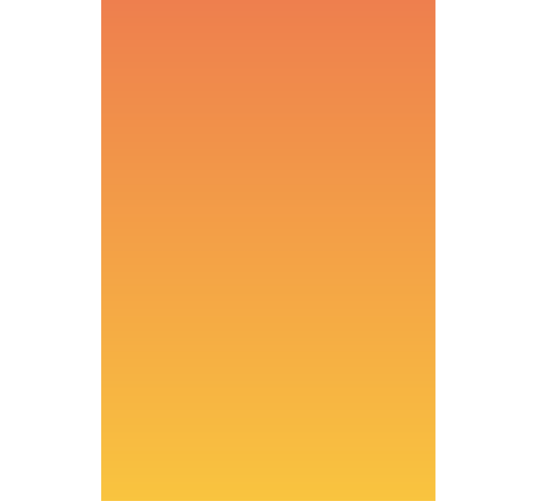 Estor blackout tons de laranja degradê - TenStickers