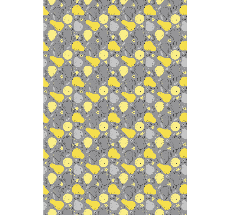 Peras frutas padrão estore estor original - TenStickers