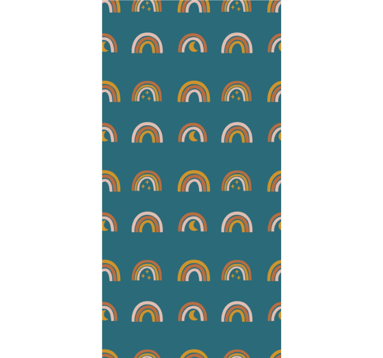 Celestial, cego de arco-íris moderno místico - TenStickers