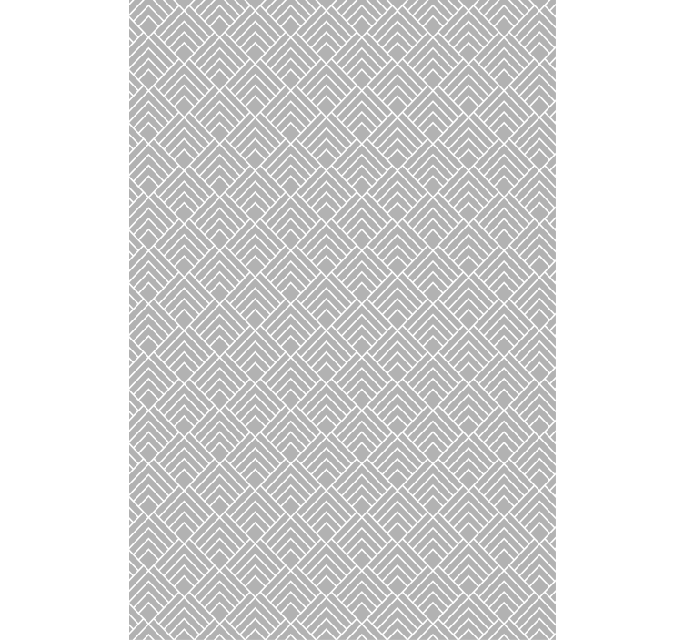 Linhas cinza claro em zig zag nordic blind - TenStickers