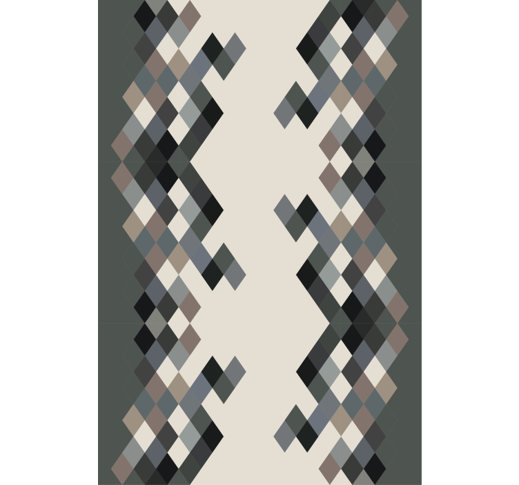 Tons de cores blocos de cores cortinas da sala de estar - TenStickers