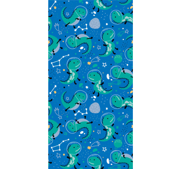 Dinossauros engraçados com planetas cegos para crianças - TenStickers