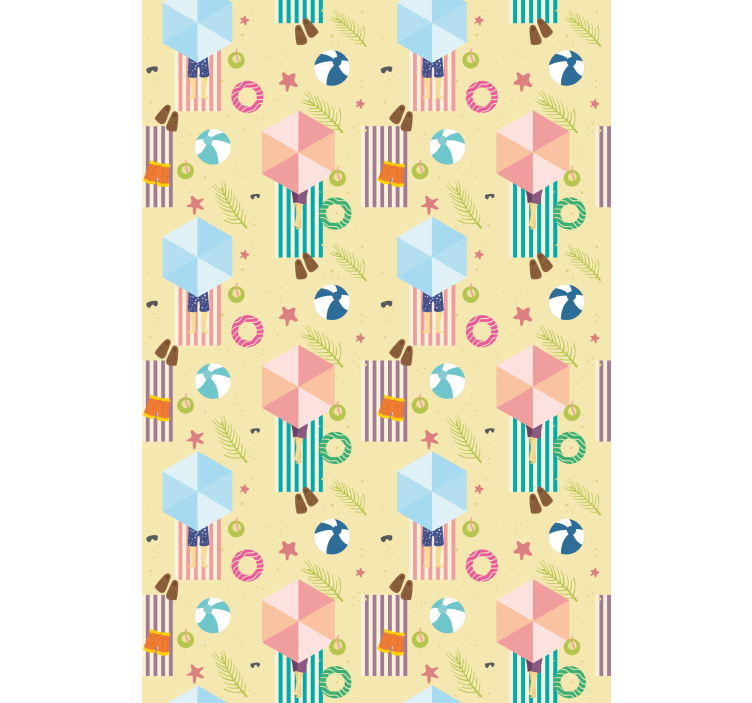 Estore de rolo divertidos motivo de guarda-sol - TenStickers