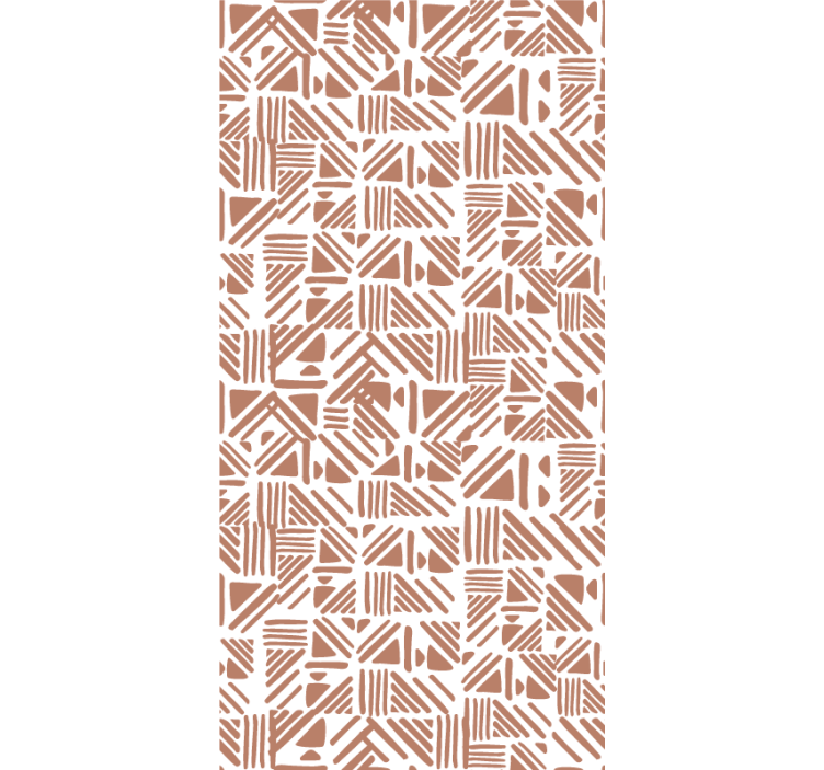 Estore de rolo para quarto de casal elementos geométricos - TenStickers