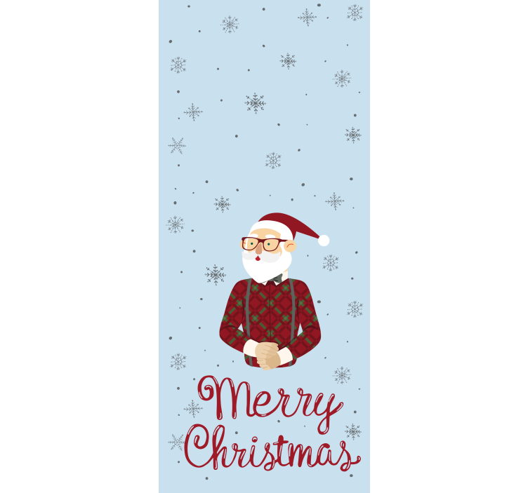 Estor saudação alegre papai noel - TenStickers