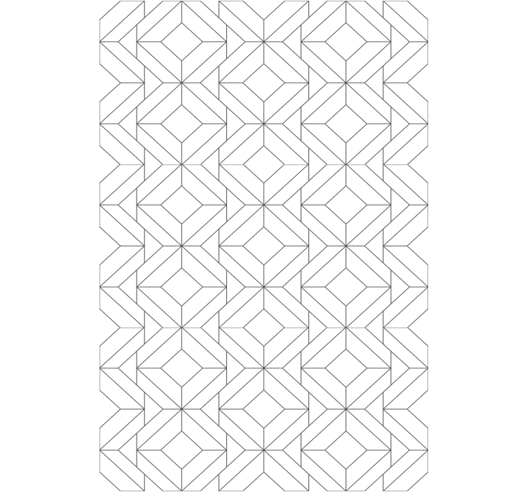 Estore de rolo modernos blocos de figuras geométricas - TenStickers