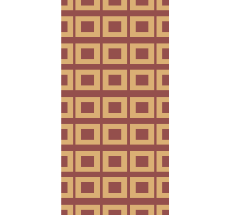 Estore de rolo texturas e padrões padrão quadrado geométrico - TenStickers