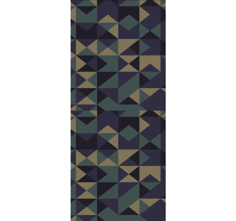 Estore de rolo modernos blocos de padrões geométricos - TenStickers