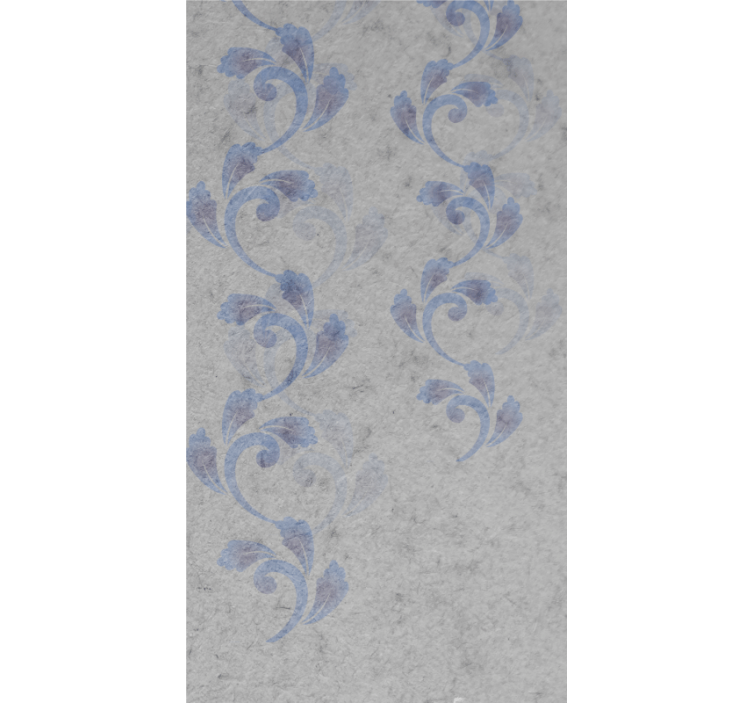 Estore de rolo flores e plantas tema botânico ascendente - TenStickers