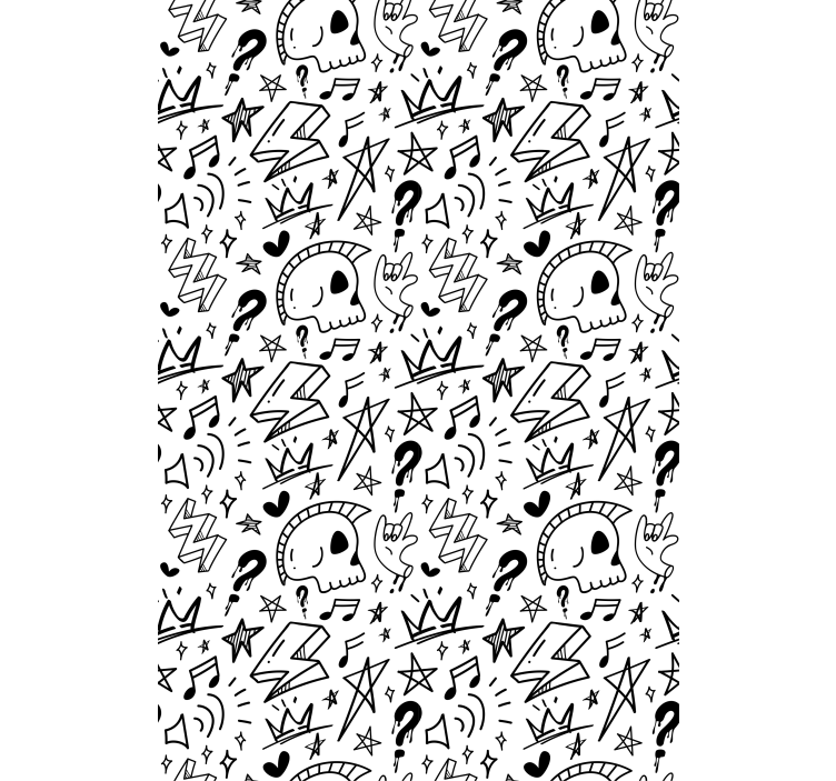 Sinais legais padrão adolescente cego - TenStickers