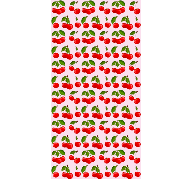 Decoração cerejas reais frutas e vegetais cegos - TenStickers
