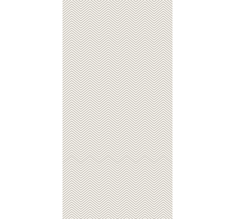 Estore branco vintage e linhas cinzentas - TenStickers