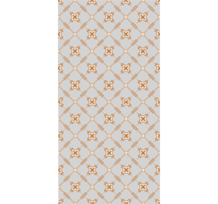 Textura de losango estilo telha e padrão cego - TenStickers