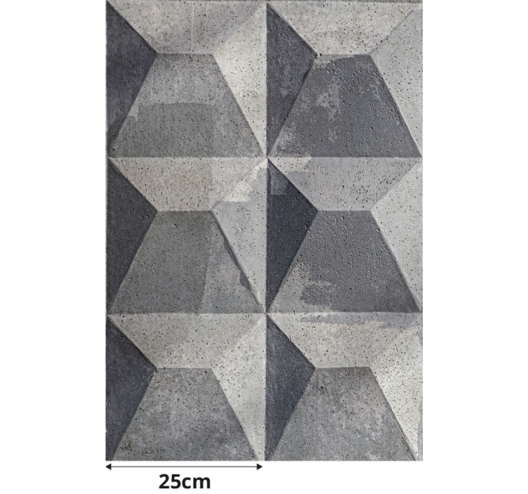 Estore de rolo moderno textura betão bruto - TenStickers