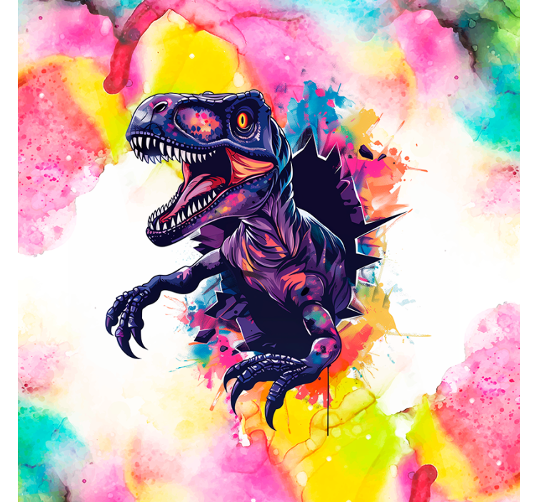Estore de rolo de dinossauros velociraptor - TenStickers