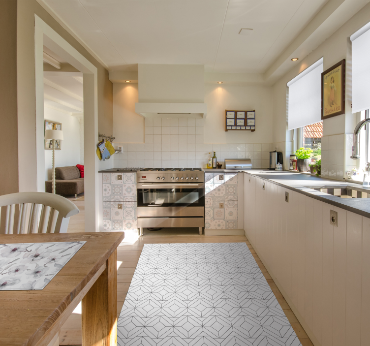 Estores de rolo Blackout branco - TenStickers