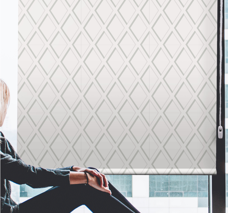 Cortina elegante "hampton" geométrica - TenStickers