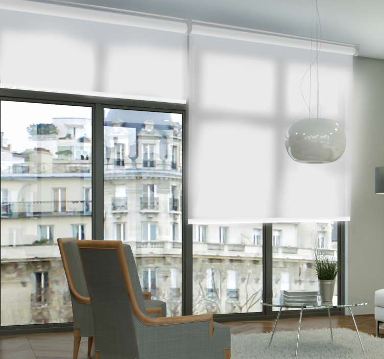 Estore Rolo Branco Translúcido - TenStickers