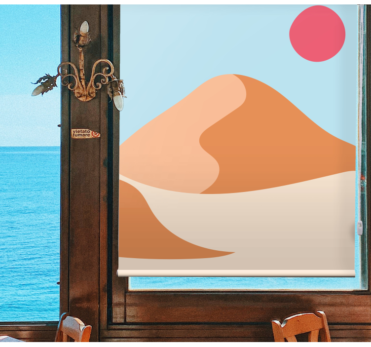 Estore de rolo original paisagem desértica - TenStickers