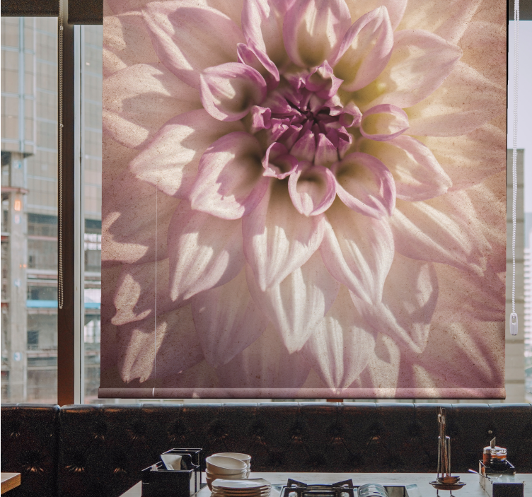 Estore de rolo flores e plantas flor delicada - TenStickers