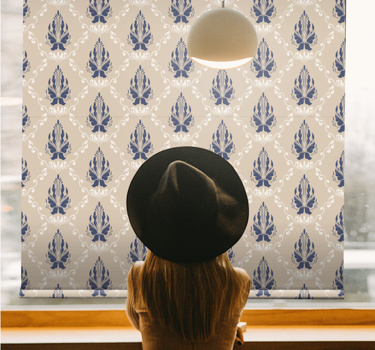 Estore de rolo elegantes tema botânico gracioso - TenStickers