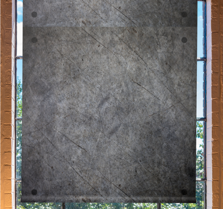 Estore de rolo rústico efeito metal industrial - TenStickers