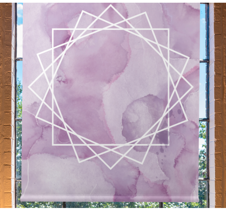 Estore de rolo texturas e padrões aquarela estrela elegante - TenStickers