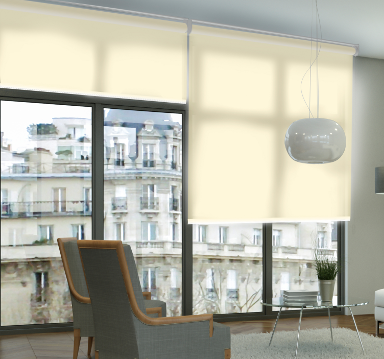 Estore translúcido cor bege - TenStickers