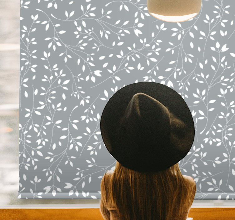 Plantas desenhando flores padrão e plantas cegas - TenStickers