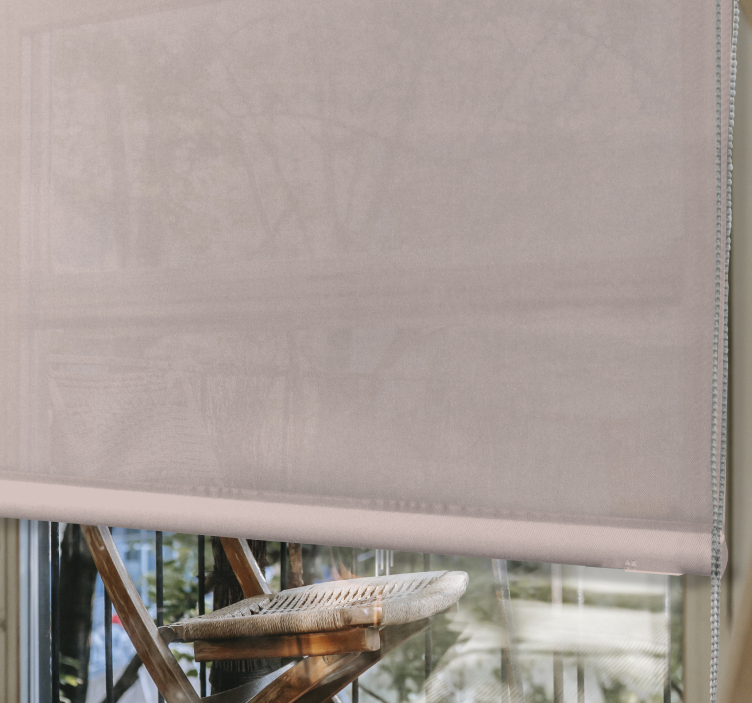 estoresrosa claro para varanda - TenStickers