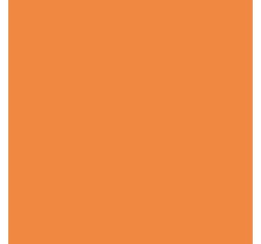 Estore de rolo para cozinha laranja monocolor - TenStickers