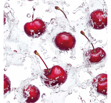 Estore de rolo para cozinha cerejas frescas - TenStickers