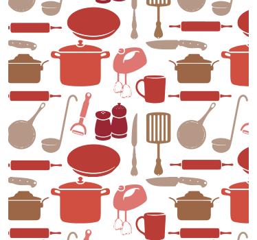 Estore de rolo para cozinha acessórios de cozinha - TenStickers