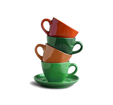 Estore de rolo para cozinha xícaras - TenStickers
