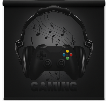Estore de rolo frikis controlador de uso de fone de ouvido - TenStickers