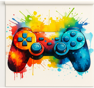 Estore de rolo frikis controlador de respingos de tinta brilhante - TenStickers